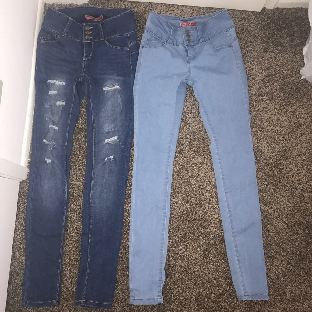Fashion nova jeans bundle 💎💜 dark and light